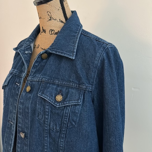 MICHAEL-MICHAEL KORS || Blue Denim Jacket. Sz. L - Picture 5 of 10